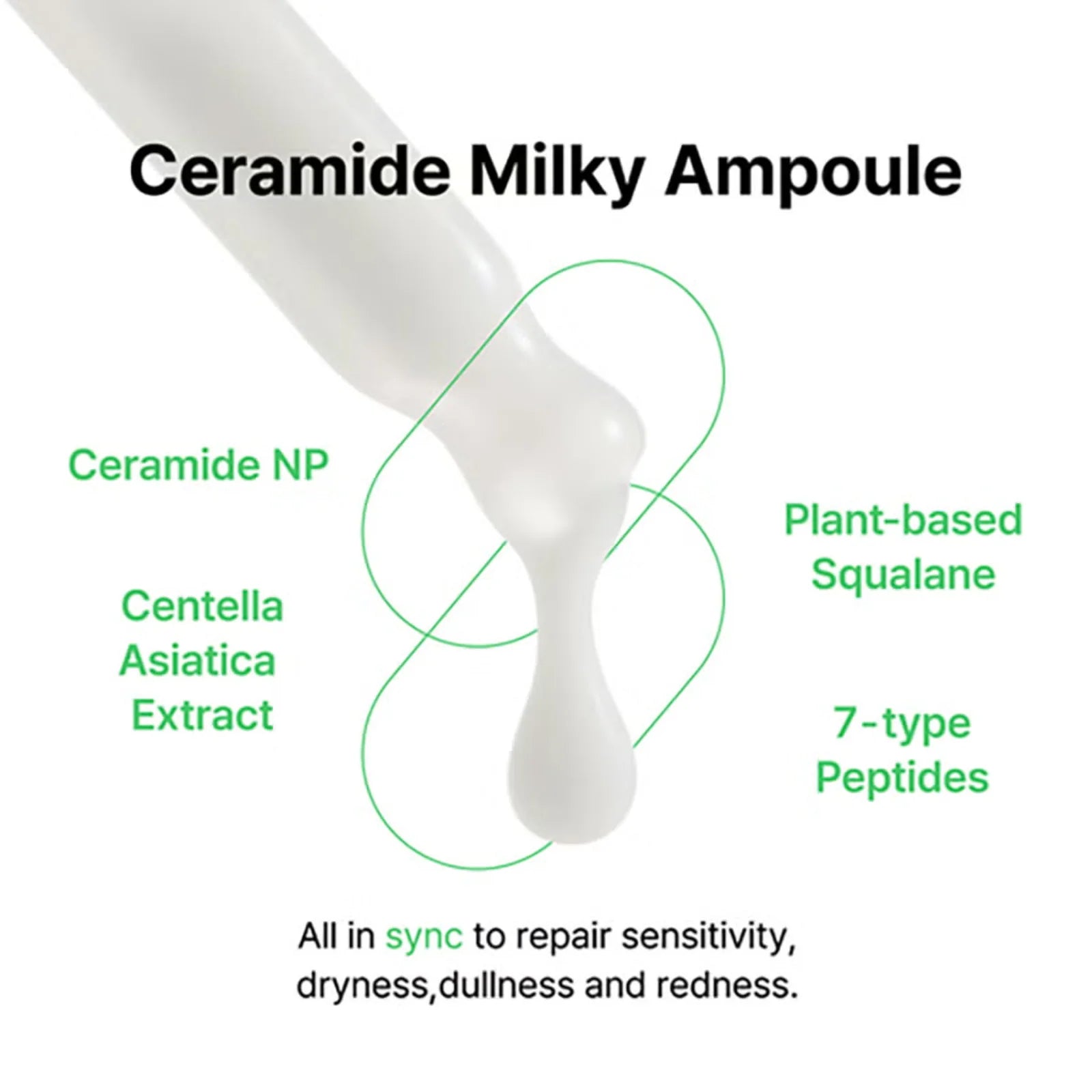 امبولة السيراميد الحليبية لإصلاح وتهدئة البشرة من ويشتريند – 30مل