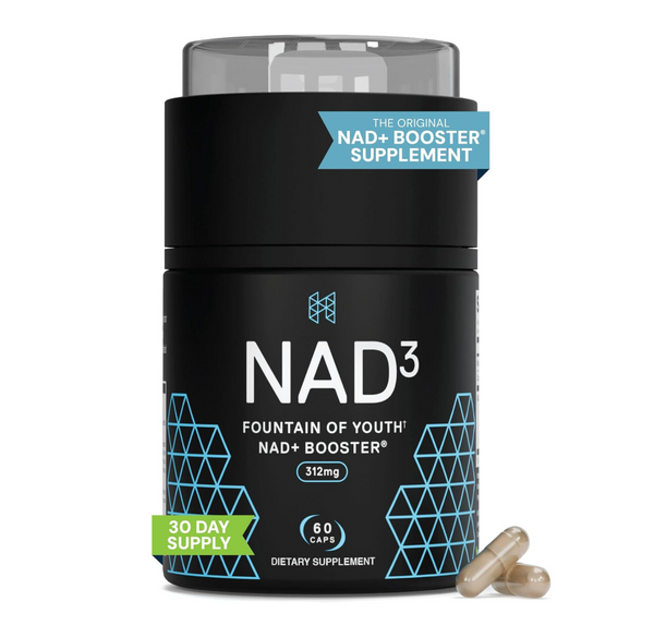 مكمل غذائي لزيادة مستويات NAD+ في الجسم 312مجم – 60كبسولة نباتية