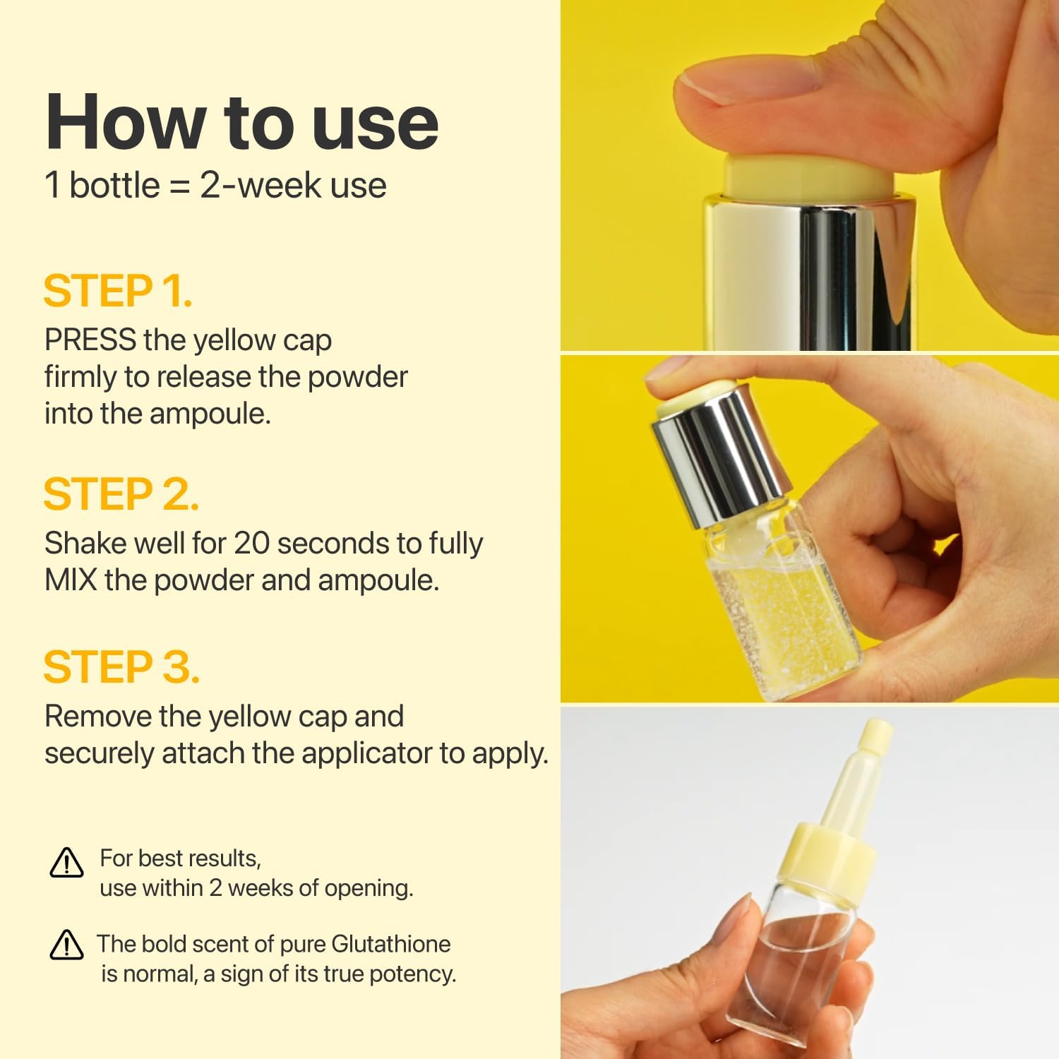 Numbuzin No. 5 Glutathione TXA Dark Spot Treatment Ampoule – سوق واو