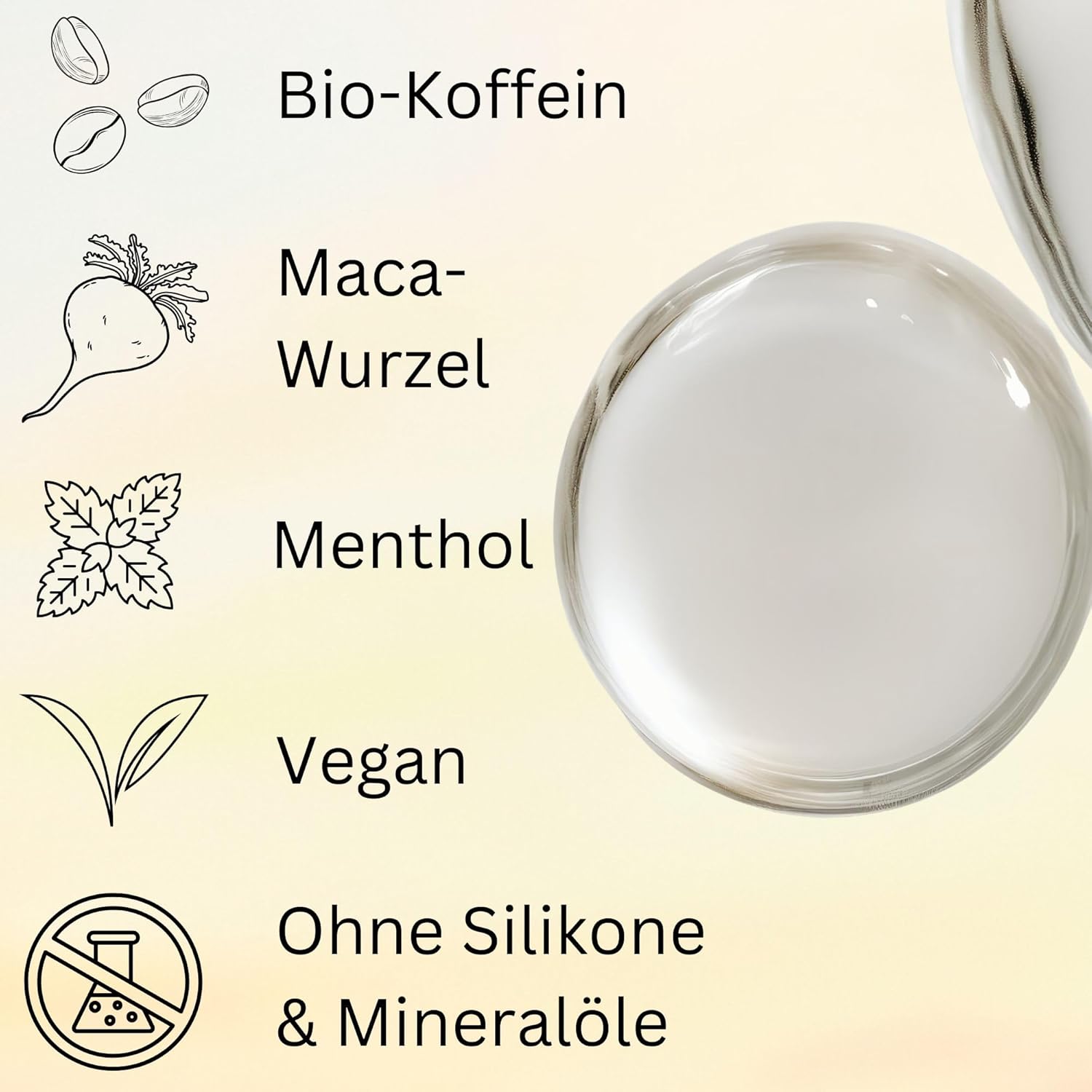 تونك الكافيين لكثافة الشعر أهوهو – 100 مل