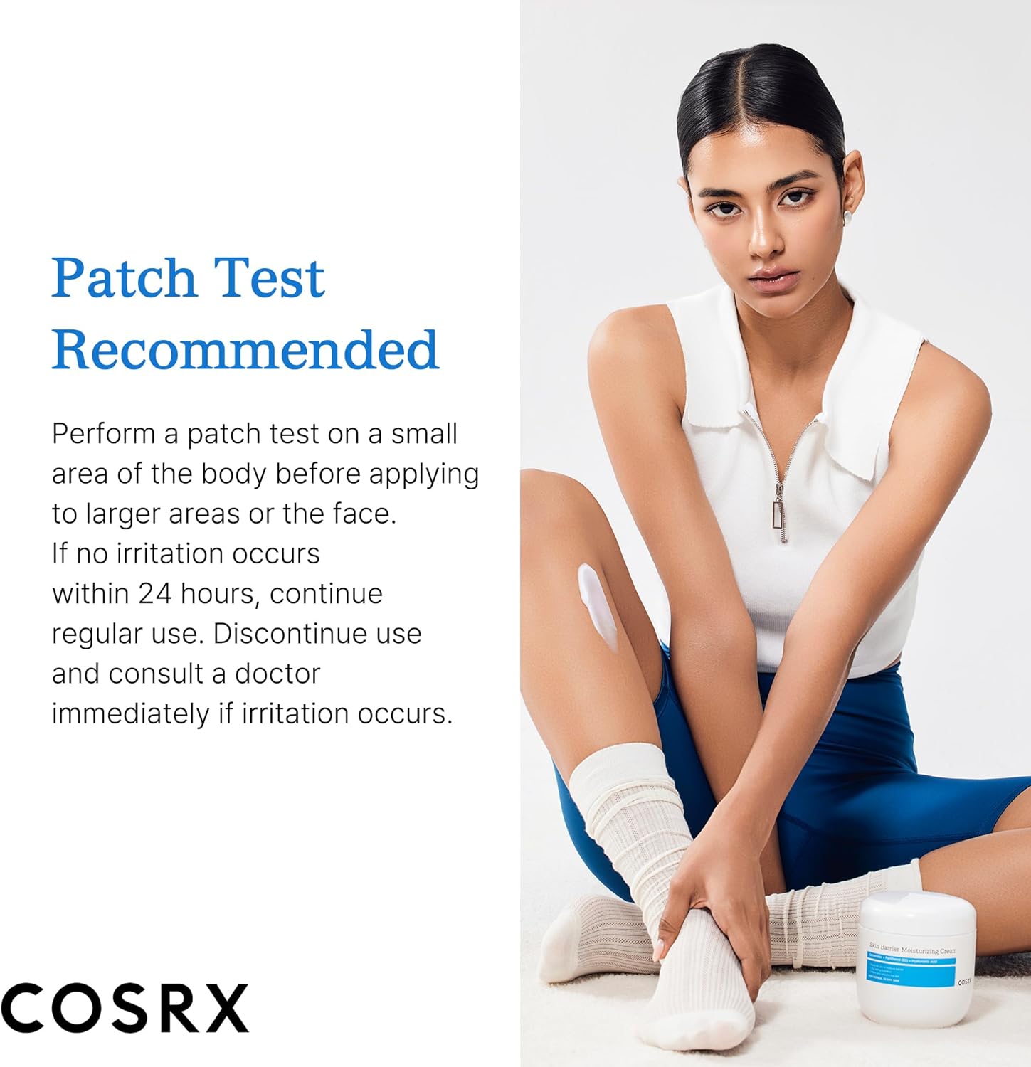 كريم ترطيب ودعم حاجز البشرة بالسيراميد وبانثينول B5 وحمض الهيالورونيك من كوزركس– 450مل