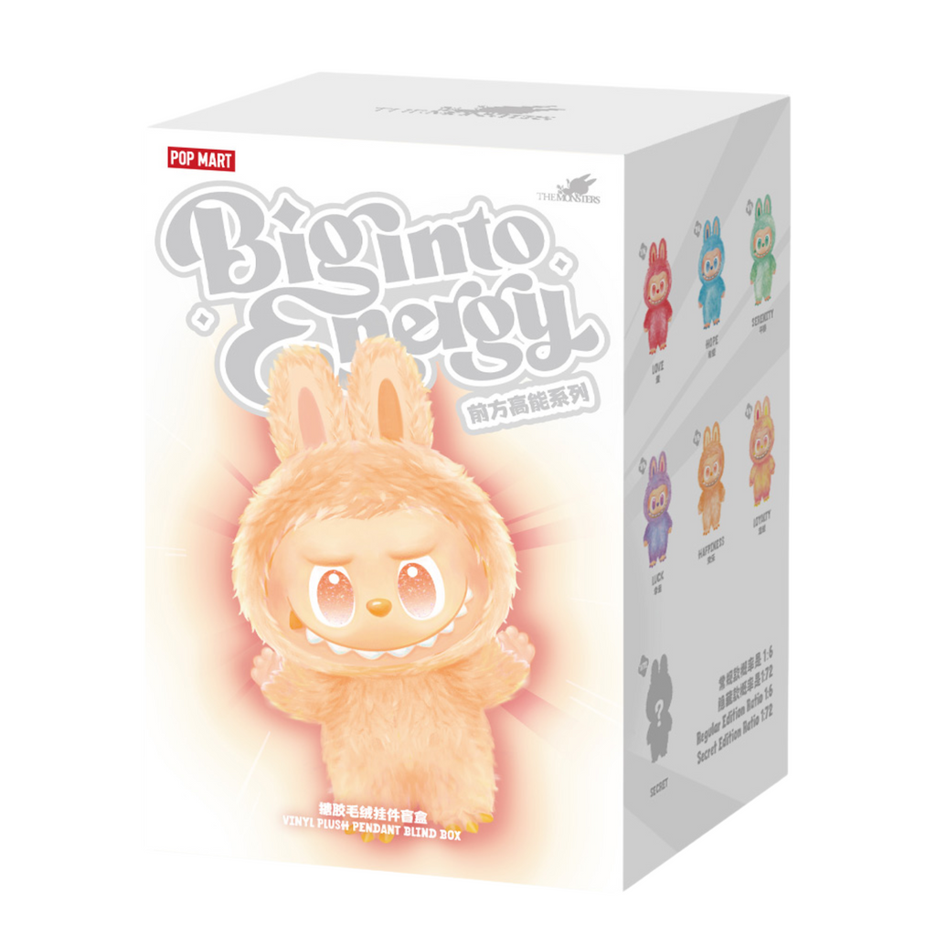 دمية لابوبو الأصلية من بوب مارت سلسلة Big into Energy - عبوة مغلقة