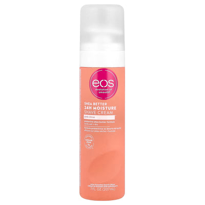 eos Shea Better 24-Hour Moisture Shave Cream, Pink Citrus – 207ml
