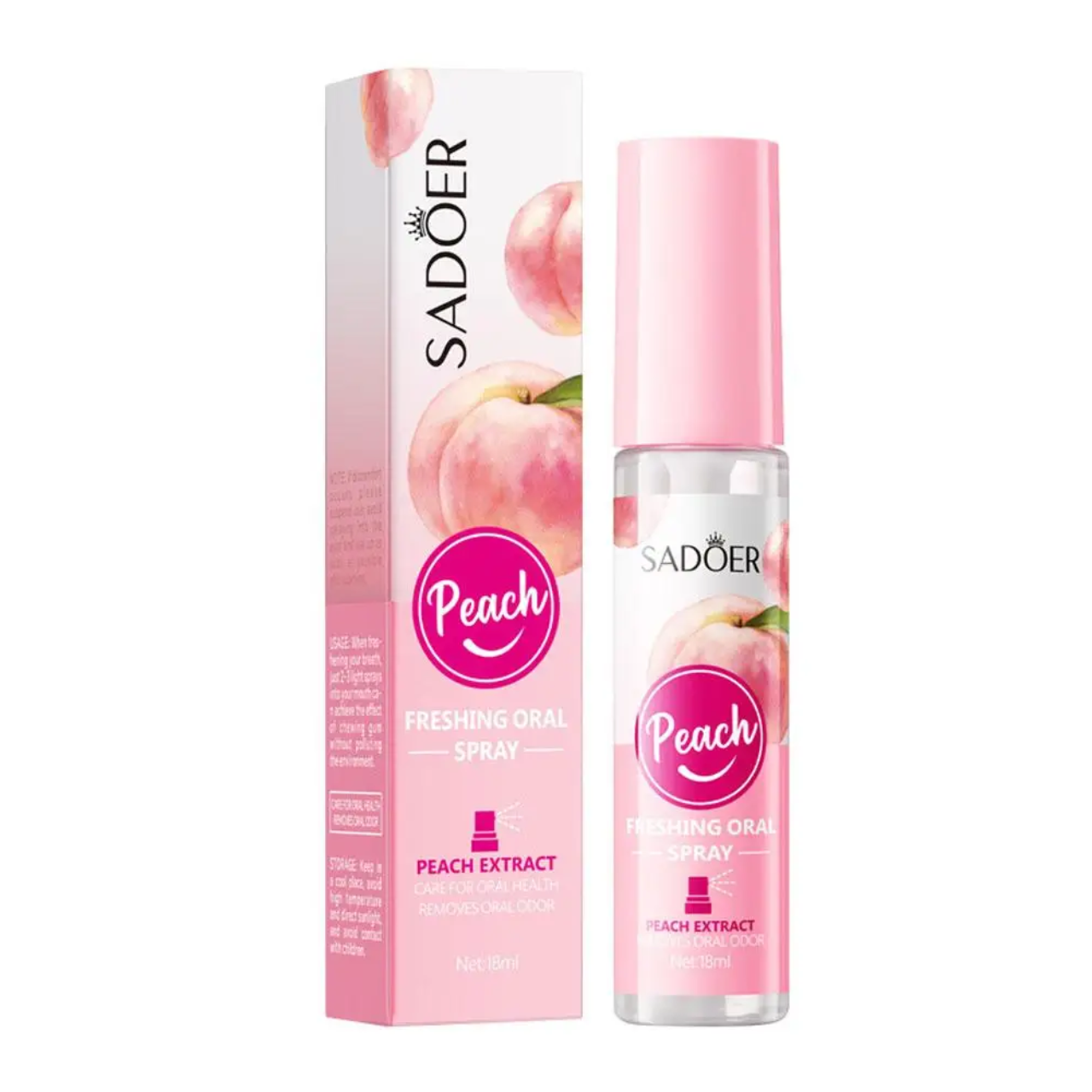 Sadur Fresh Mouth Spray with Peach Extract – 18ml