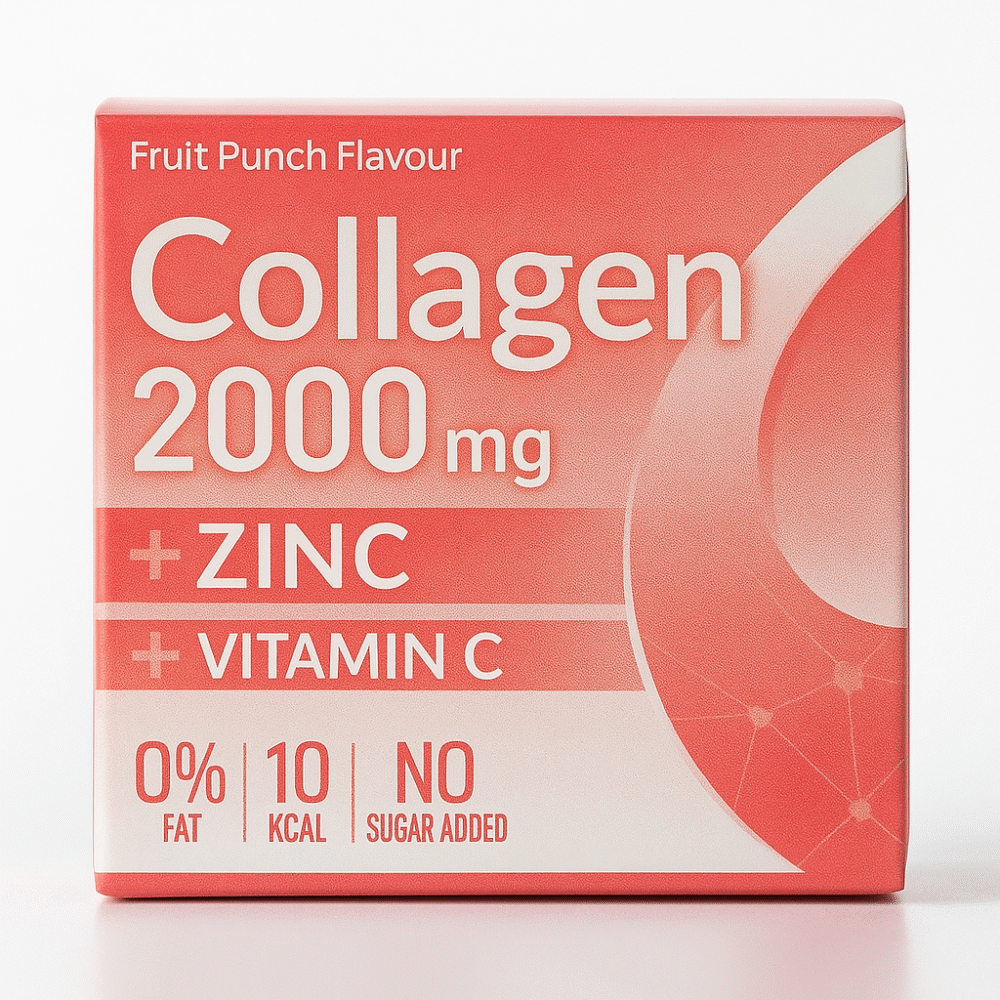 Fresh Dose Fruit Flavored Collagen, Zinc &amp; Vitamin C Dietary Supplement