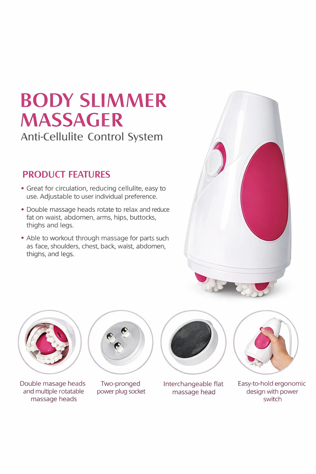 جهاز مساج وتنحيف الجسم بينيس Benice T610 – مضاد للسيلوليت