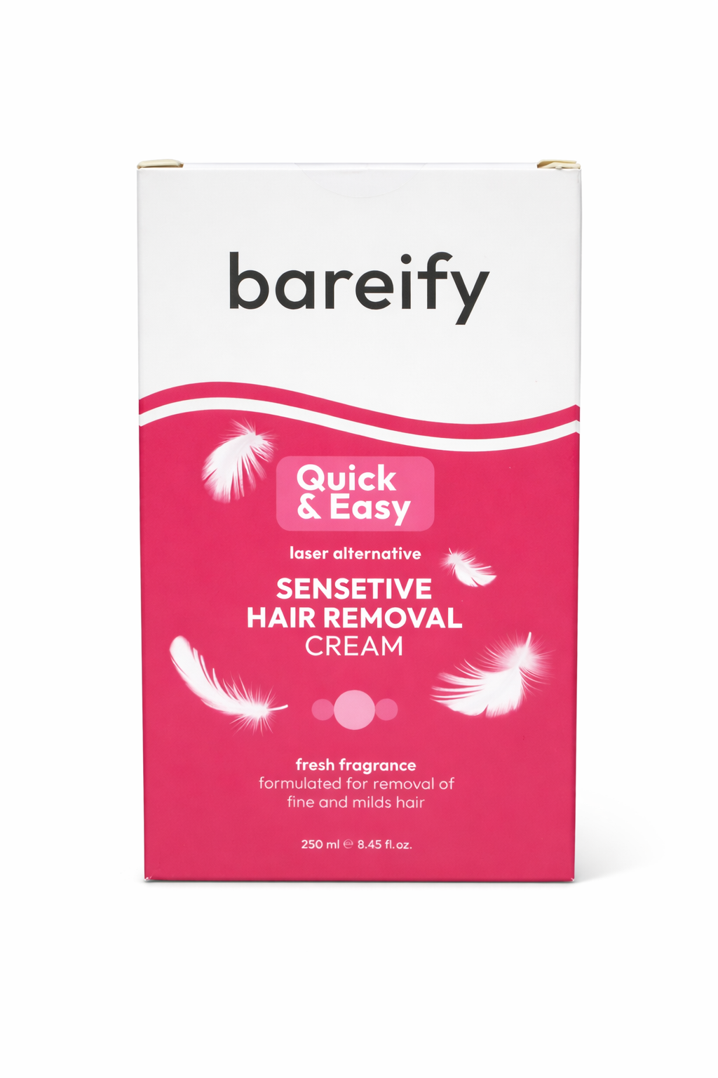 كريم باريفاي لإزالة الشعر للبشرة الحساسة – 250 مل