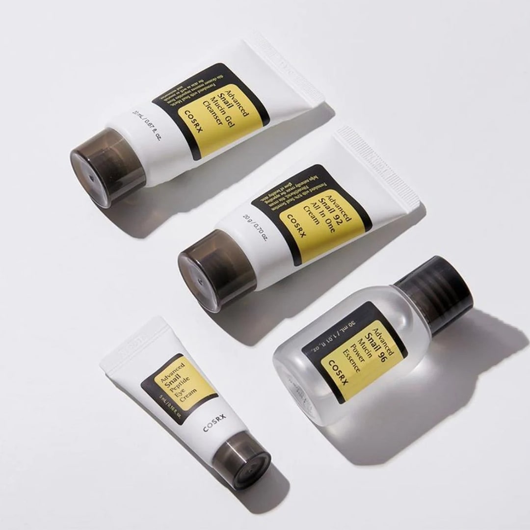 مجموعة الحلزون من كوسركس - 4 خطوات