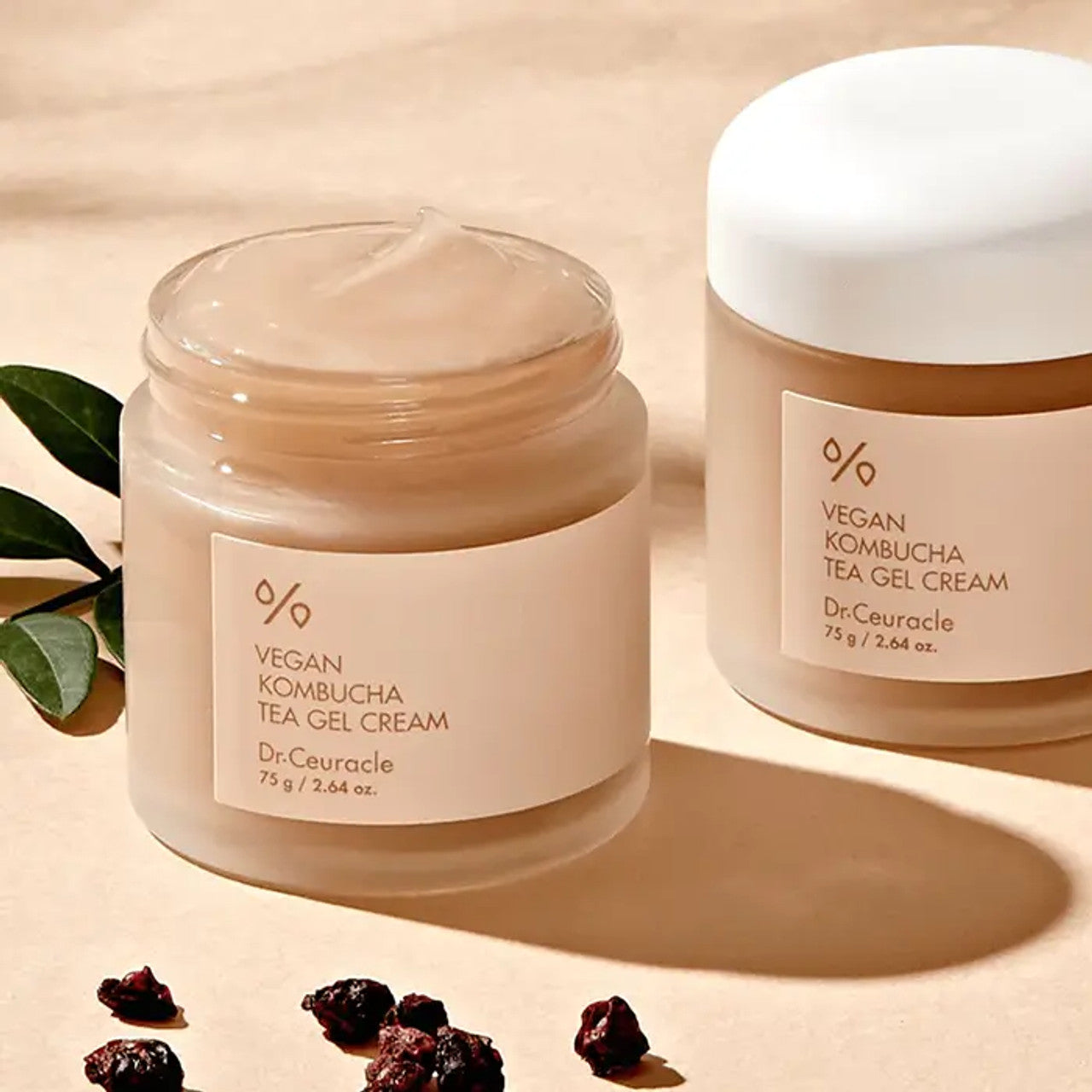 كريم جل نباتي بخلاصة شاي الكومبوتشا من د. سيوراكل – 75 جرام