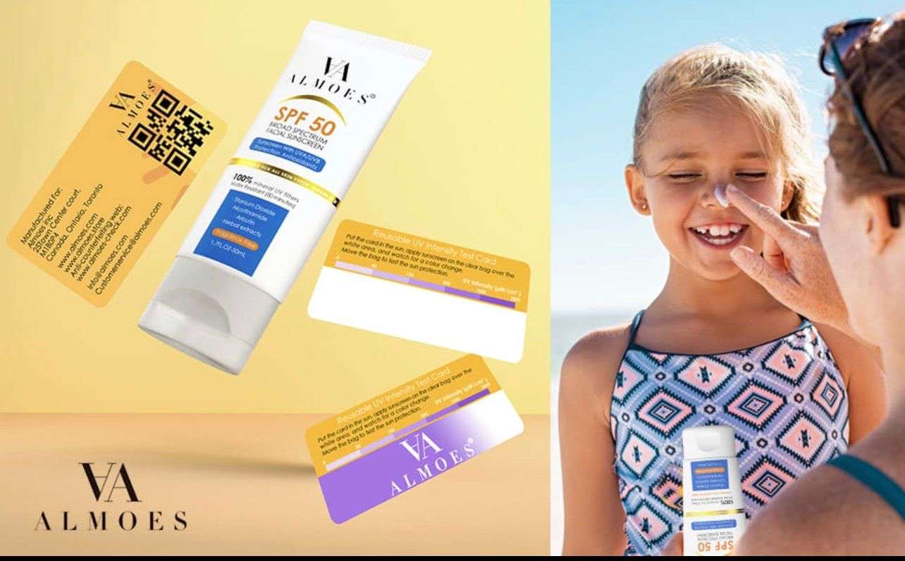 واقي شمس واسع المجال للبشرة الحساسة بمعامل حماية SPF 50 من الموس