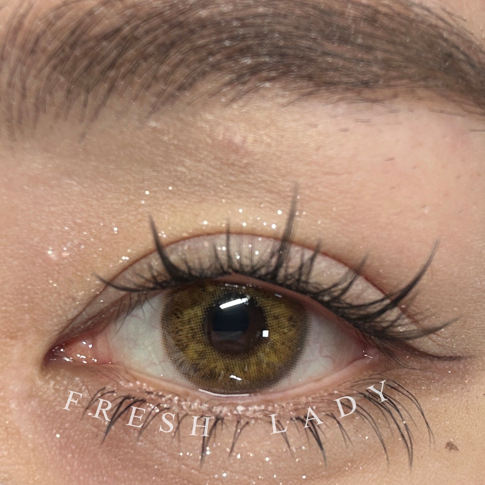 Fresh Lady Russian Brown ME15 lenses