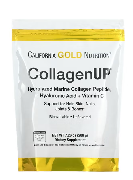 Marine Collagen Powder with Hyaluronic Acid and Vitamin C 206g