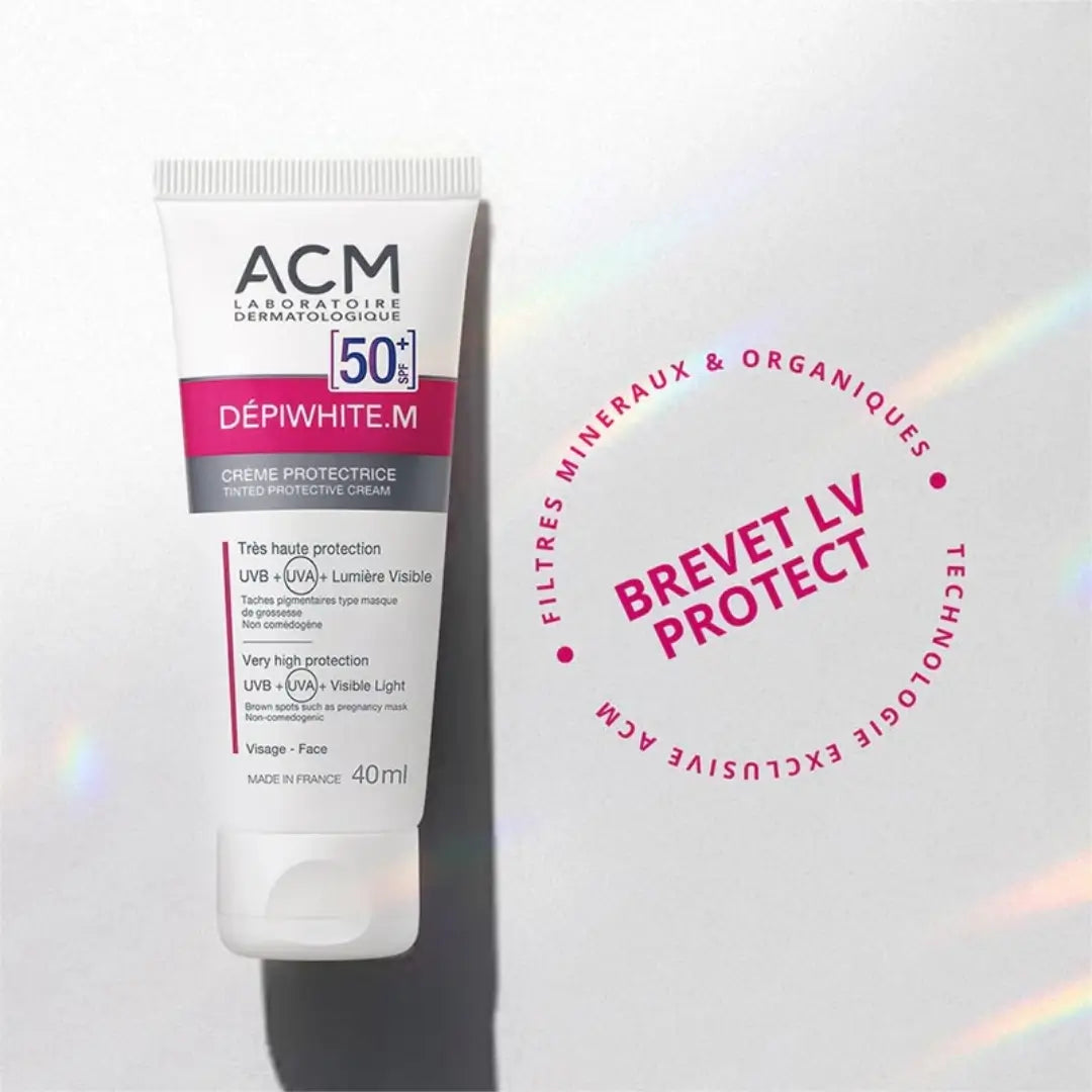 كريم الحماية من الشمس SPF 50 ديبي وايت من اي سي ام - 40 مل