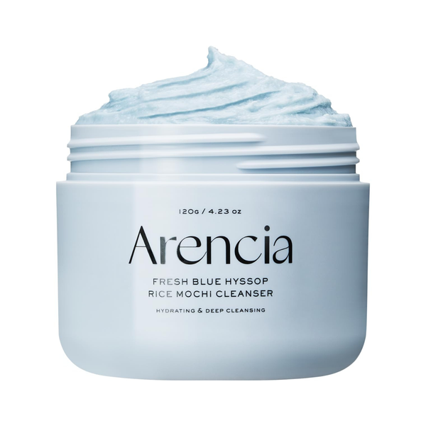 Arencia Blue Hysope Mochi Rice Moisturizing Deep Cleansing Cleaner – 120g