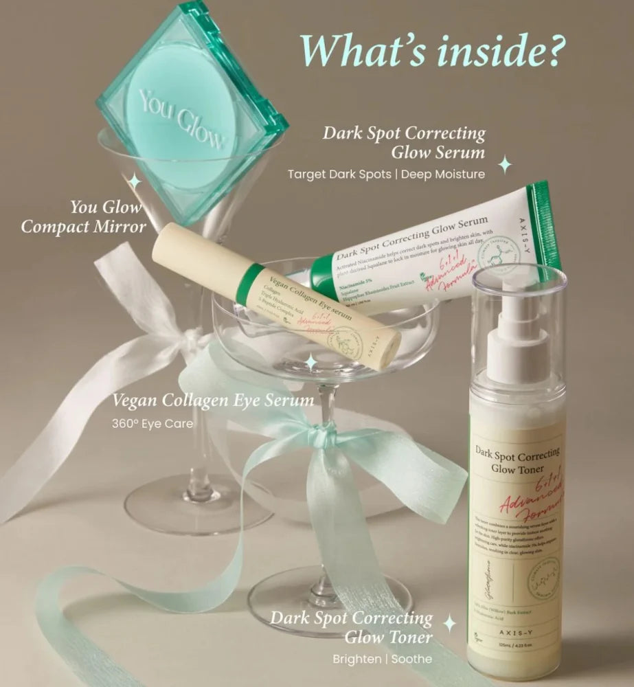 مجموعة العناية لتوهج البشرة من إصدار محدود اكسيس واي - 4 قطع