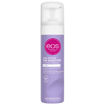eos Shea Better 24-Hour Moisture Shave Cream, Lavender - 207ml