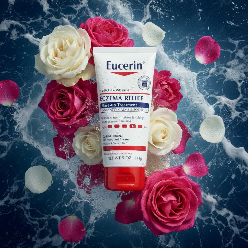 Eucerin Eczema Relief - Bold Wave & Roses