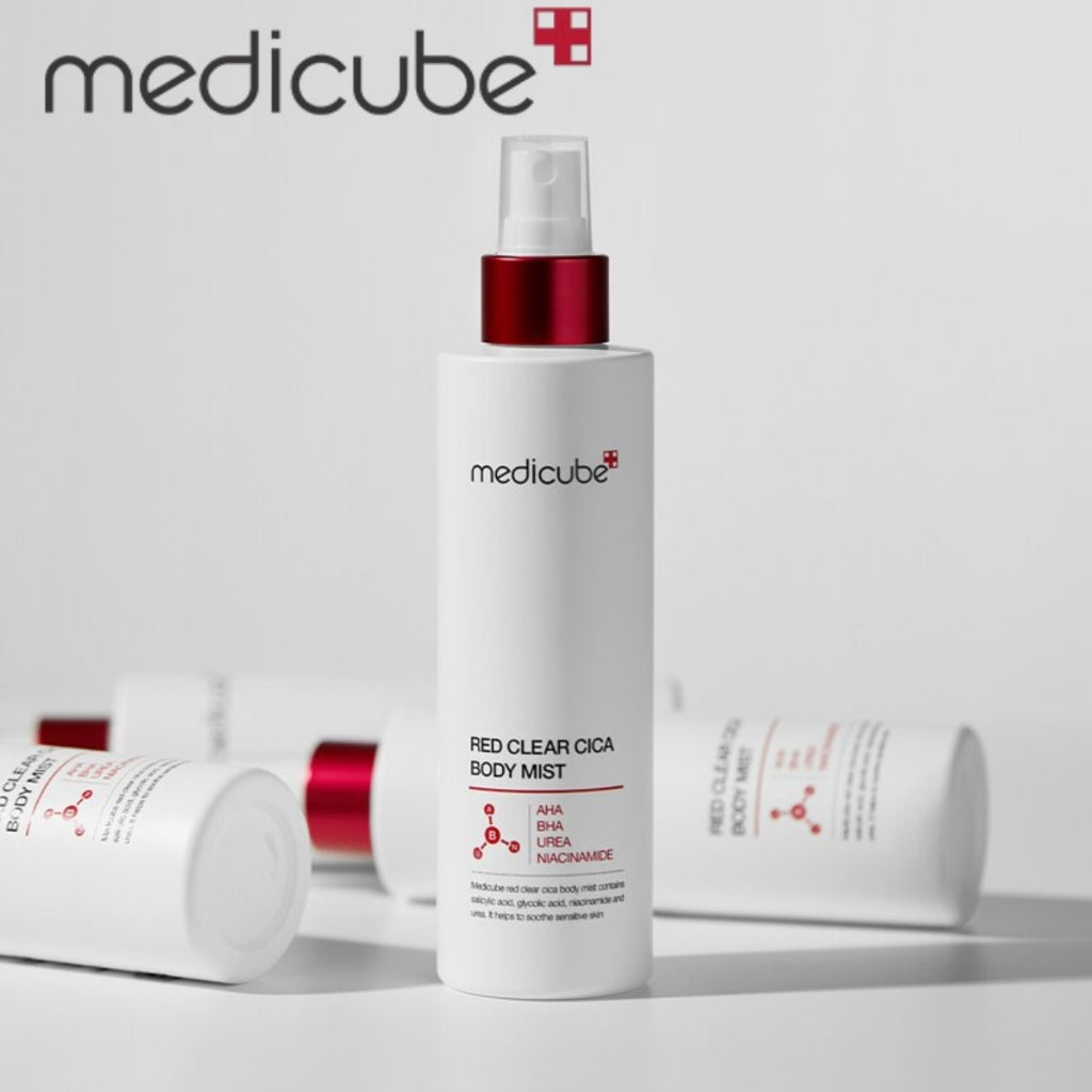 بخاخ الجسم ريد كلير سيكا مع أحماض AHA وBHA واليوريا والنياسيناميد لتهدئة وتنقية البشرة من ميديكيوب  – 200 مل