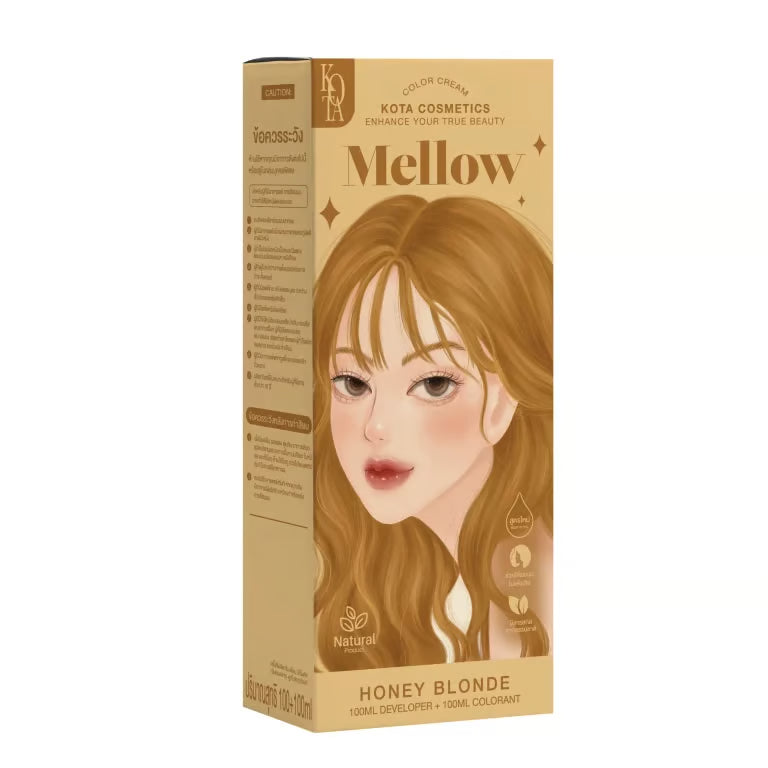 صبغة كوتا كوزمتكس العضوية للشعر لون اشقر عسلي (200مل)